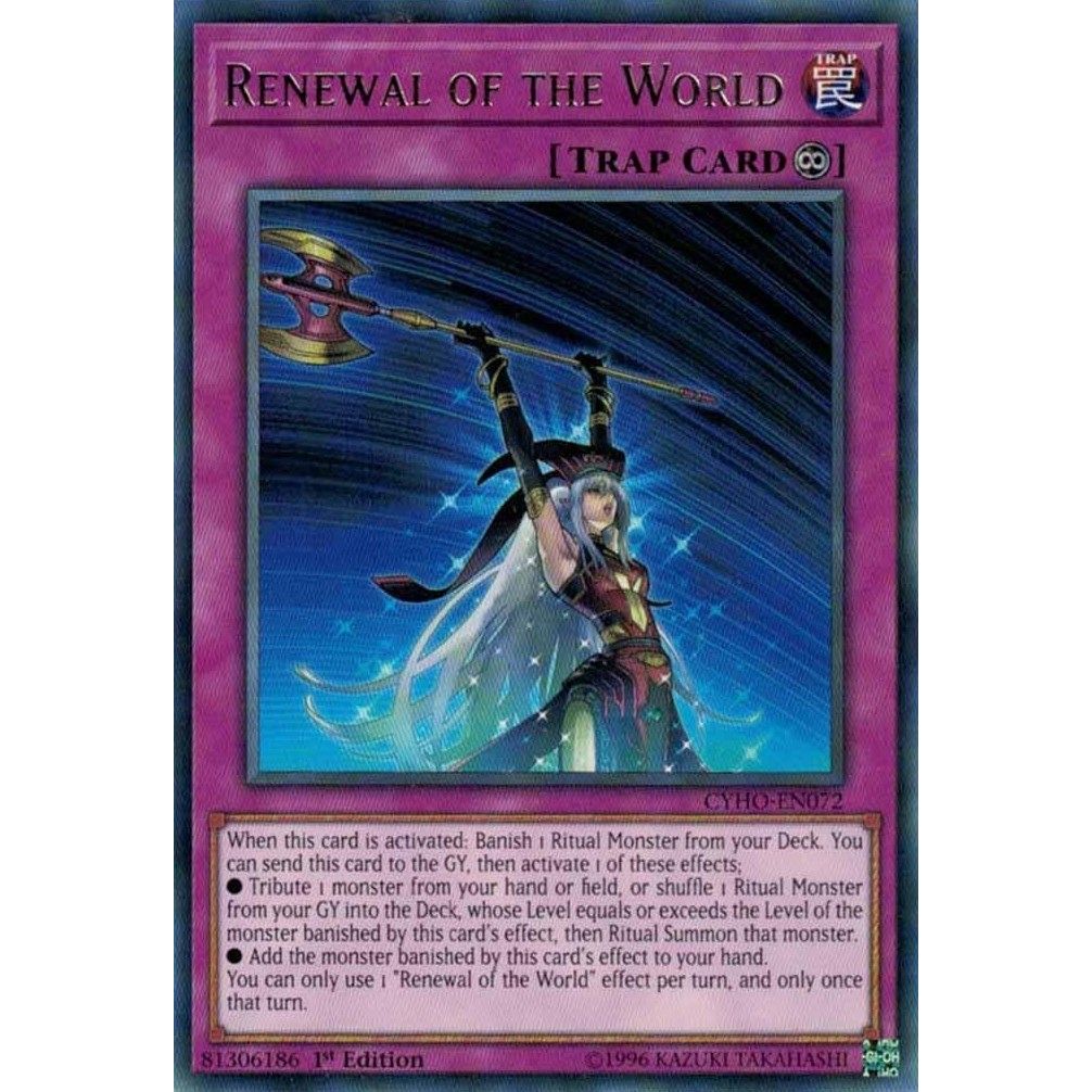 Image for Renewal of the World (CYHO-EN072) (CYHO) - YuGiOh