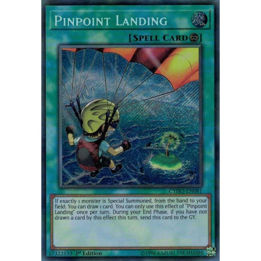 Image for Pinpoint Landing (CYHO-EN081) (CYHO) - YuGiOh