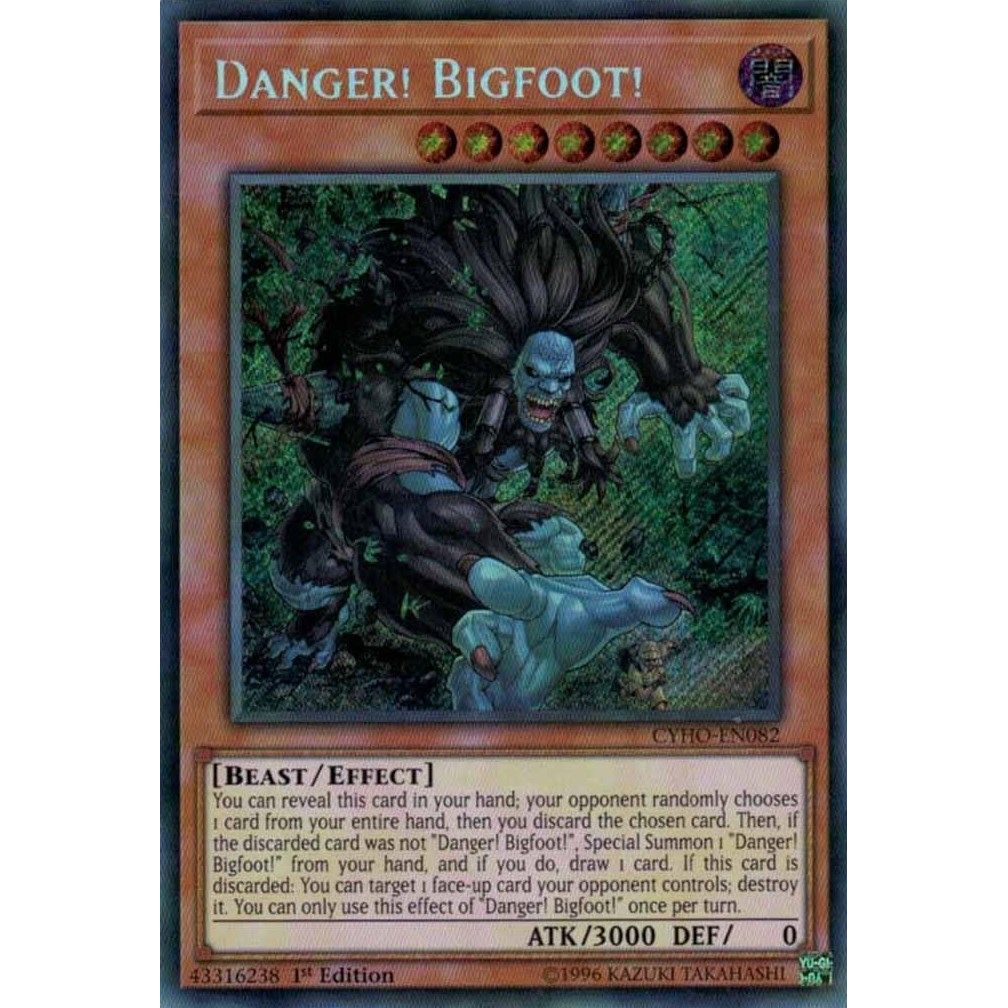 Image for Danger! Bigfoot! (CYHO-EN082) (CYHO) - YuGiOh