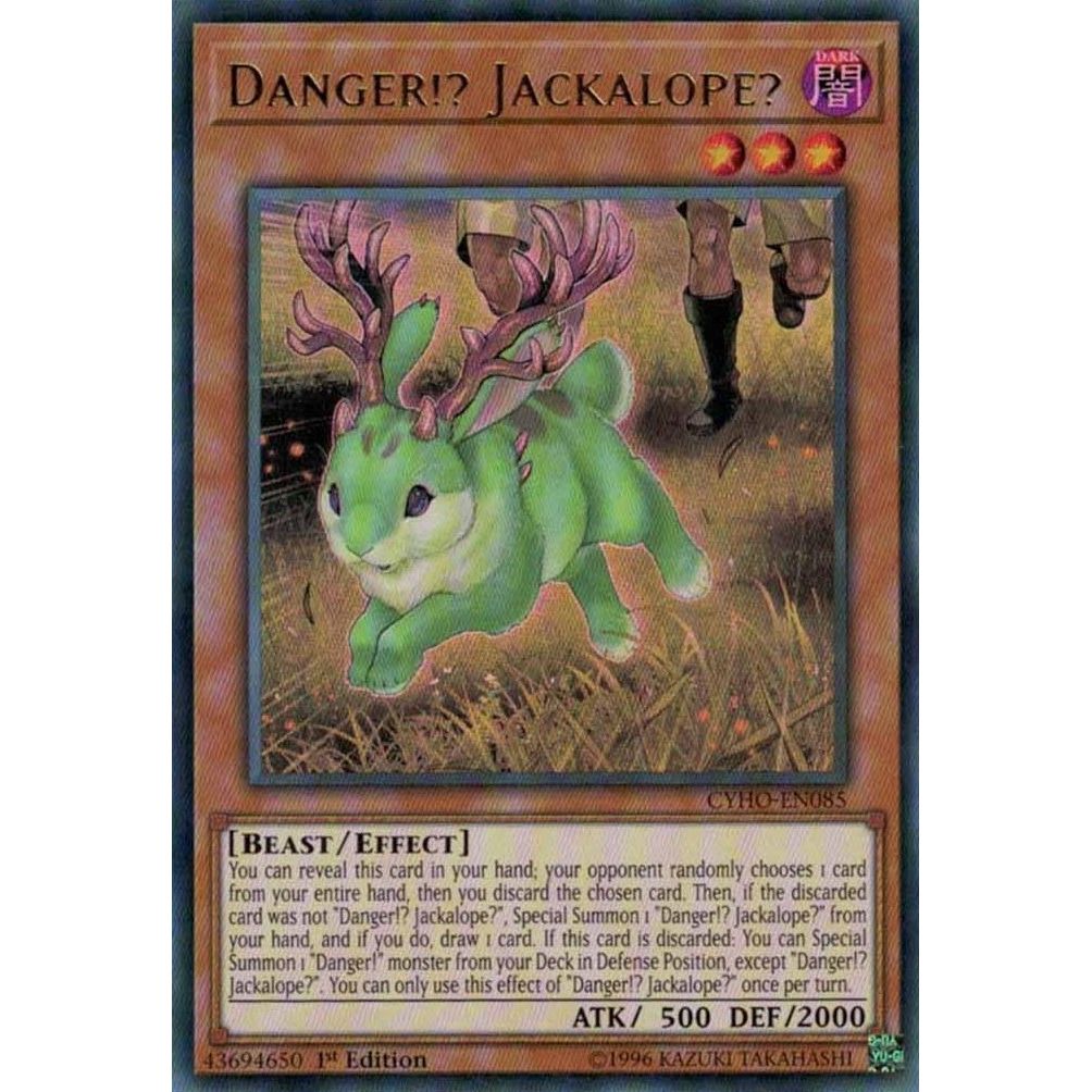 Image for Danger!? Jackalope? (CYHO-EN085) (CYHO) - YuGiOh