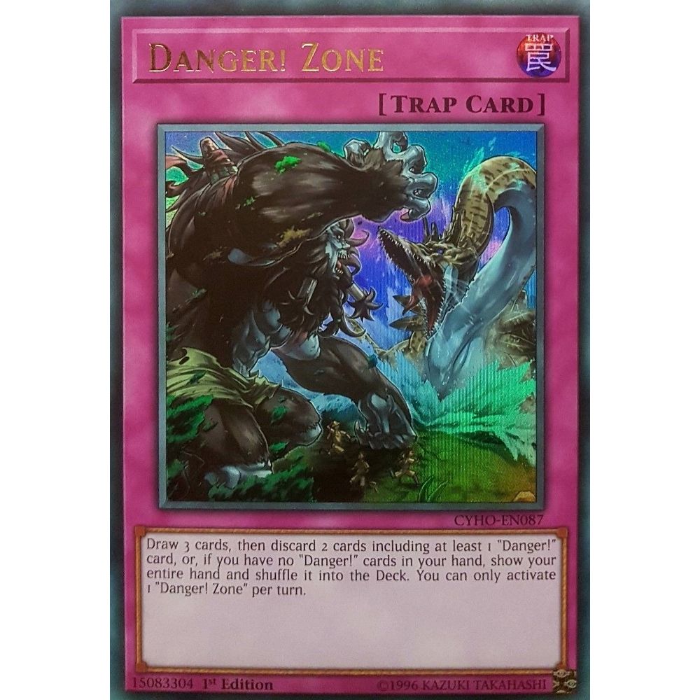 Image for Danger! Zone (CYHO-EN087) (CYHO) - YuGiOh