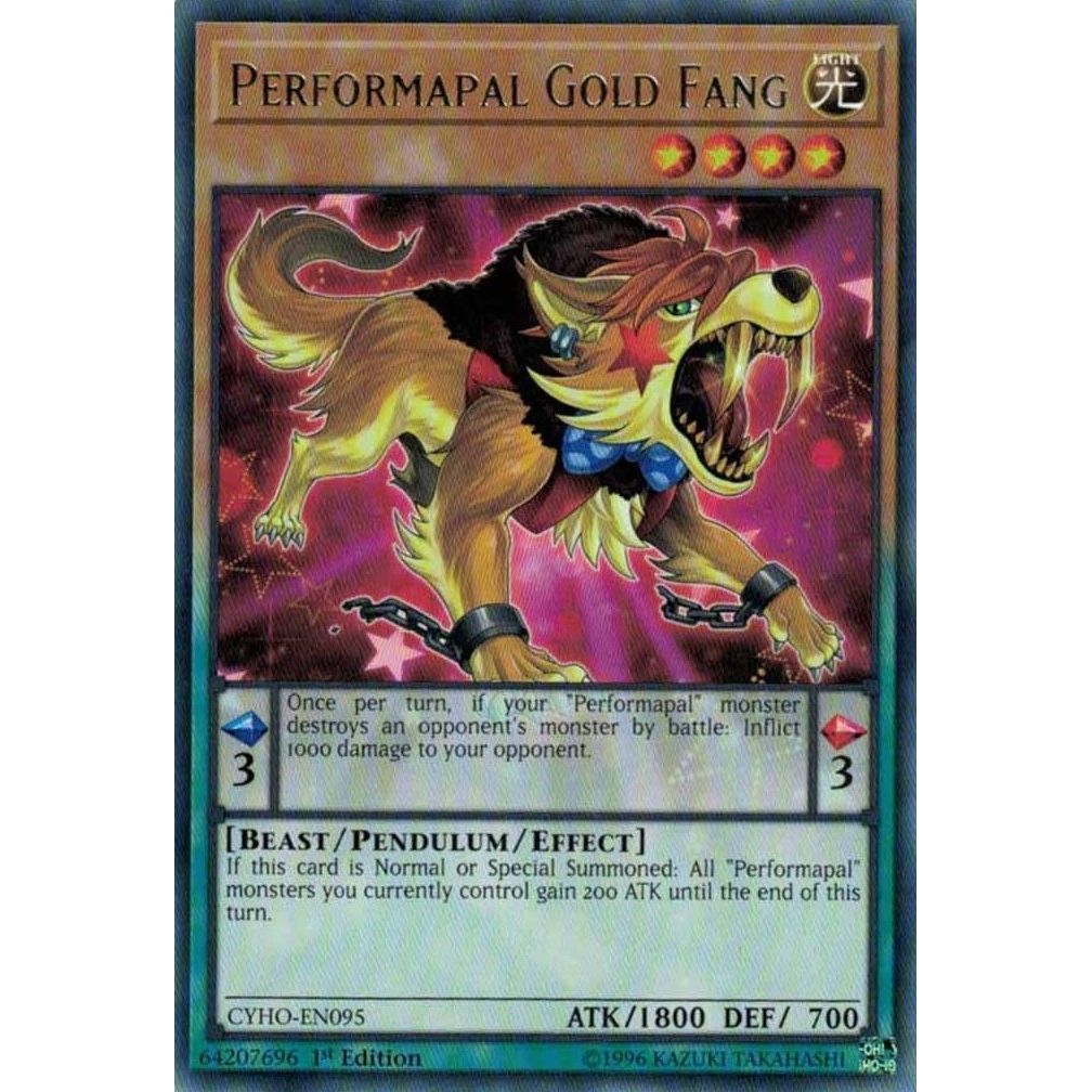 Image for Performapal Gold Fang (CYHO-EN095) (CYHO) - YuGiOh