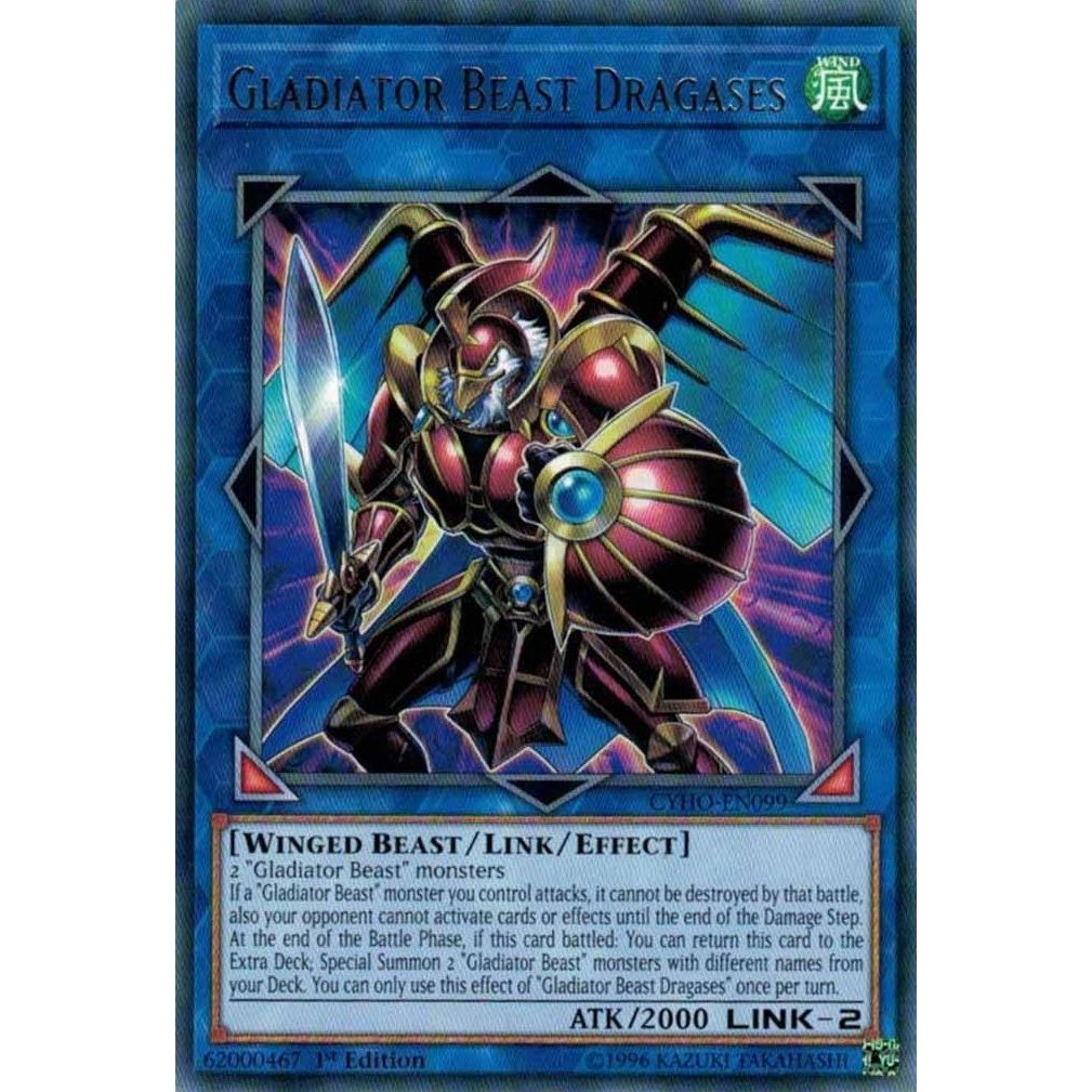 Image for Gladiator Beast Dragases (CYHO-EN099) (CYHO) - YuGiOh