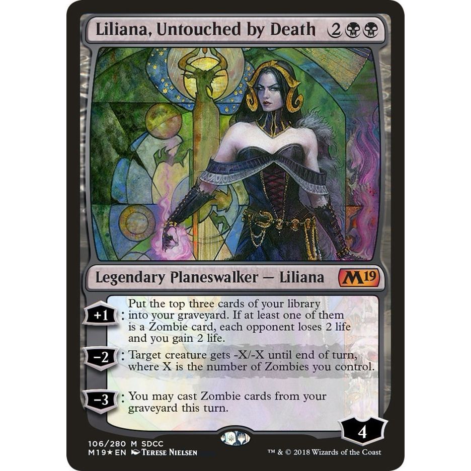 Image for Liliana, Untouched by Death (SDCC 2018 Exclusive) (106) (MEDIA) - Magic: The Gathering