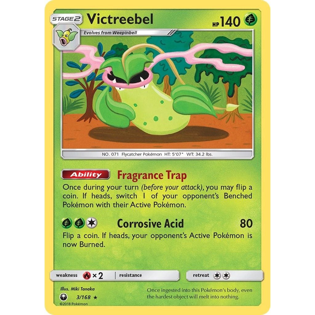 Image for Victreebel (3/168) (CES) - Pokemon