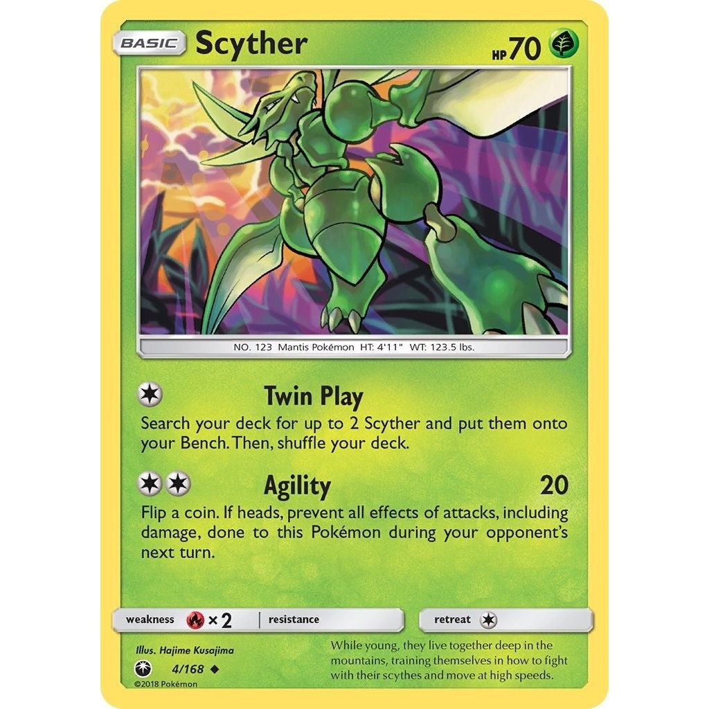 Image for Scyther (4/168) (CES) - Pokemon