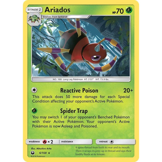 Image for Ariados (6/168) (CES) - Pokemon