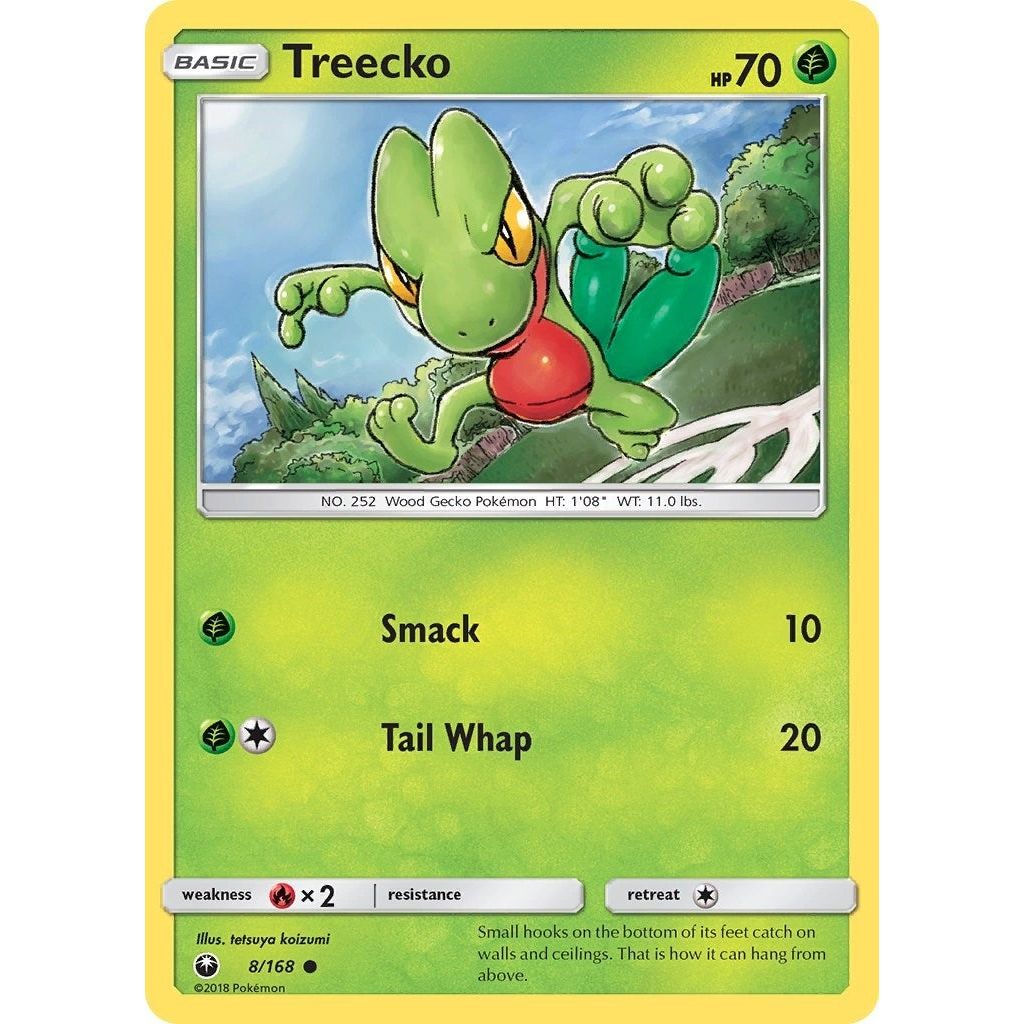 Image for Treecko (8) (8/168) (CES) - Pokemon