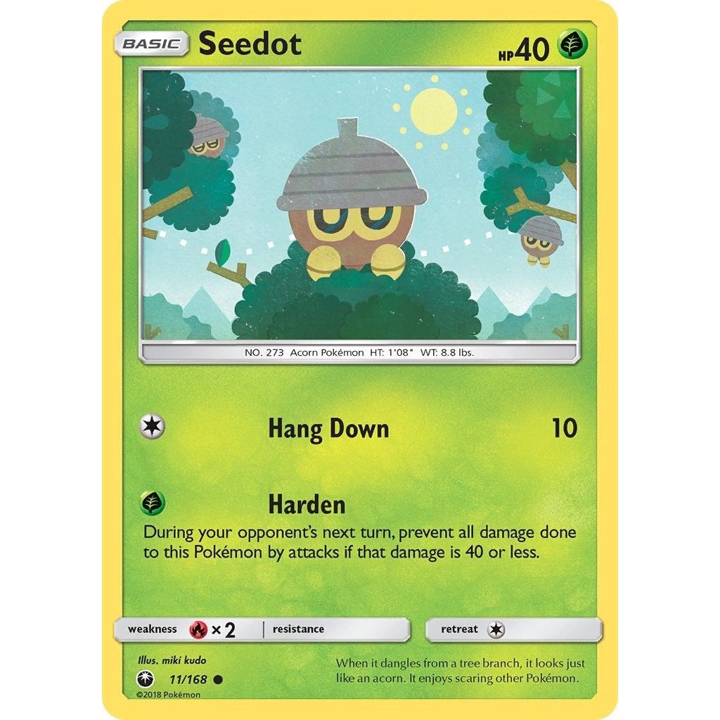 Image for Seedot (11) (11/168) (CES) - Pokemon