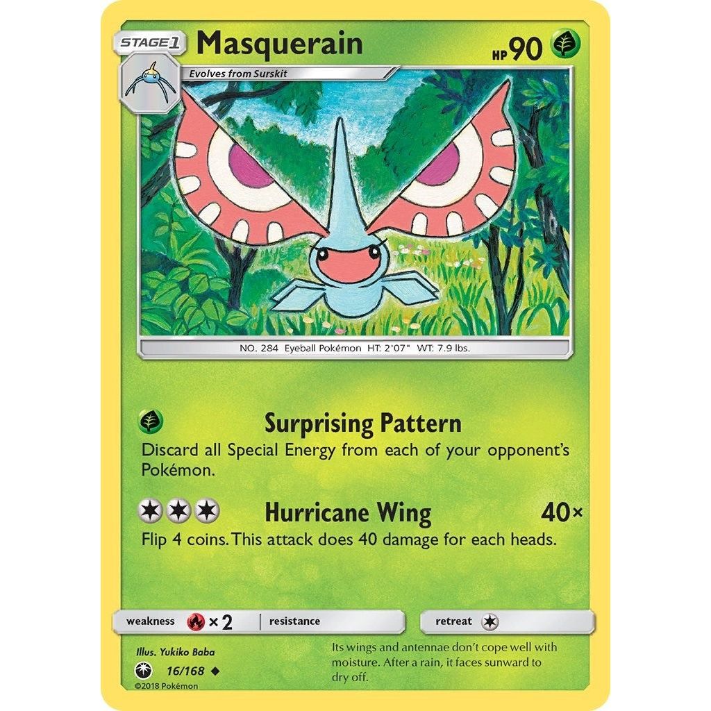 Image for Masquerain (16/168) (CES) - Pokemon