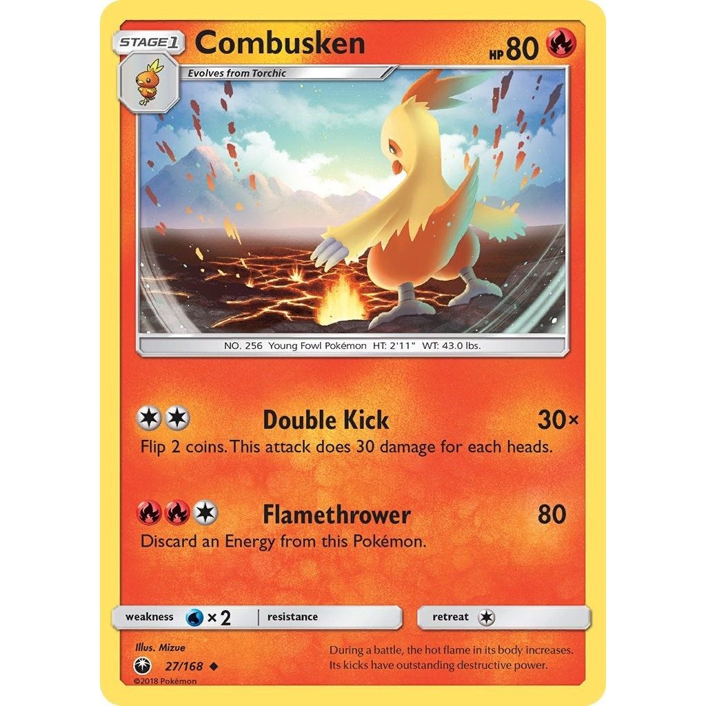 Image for Combusken (27/168) (CES) - Pokemon