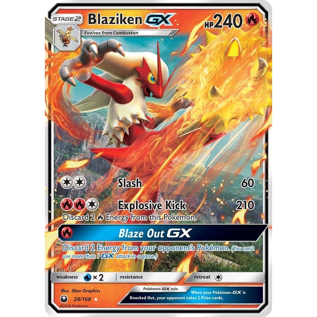Image for Blaziken GX (28/168) (CES) - Pokemon