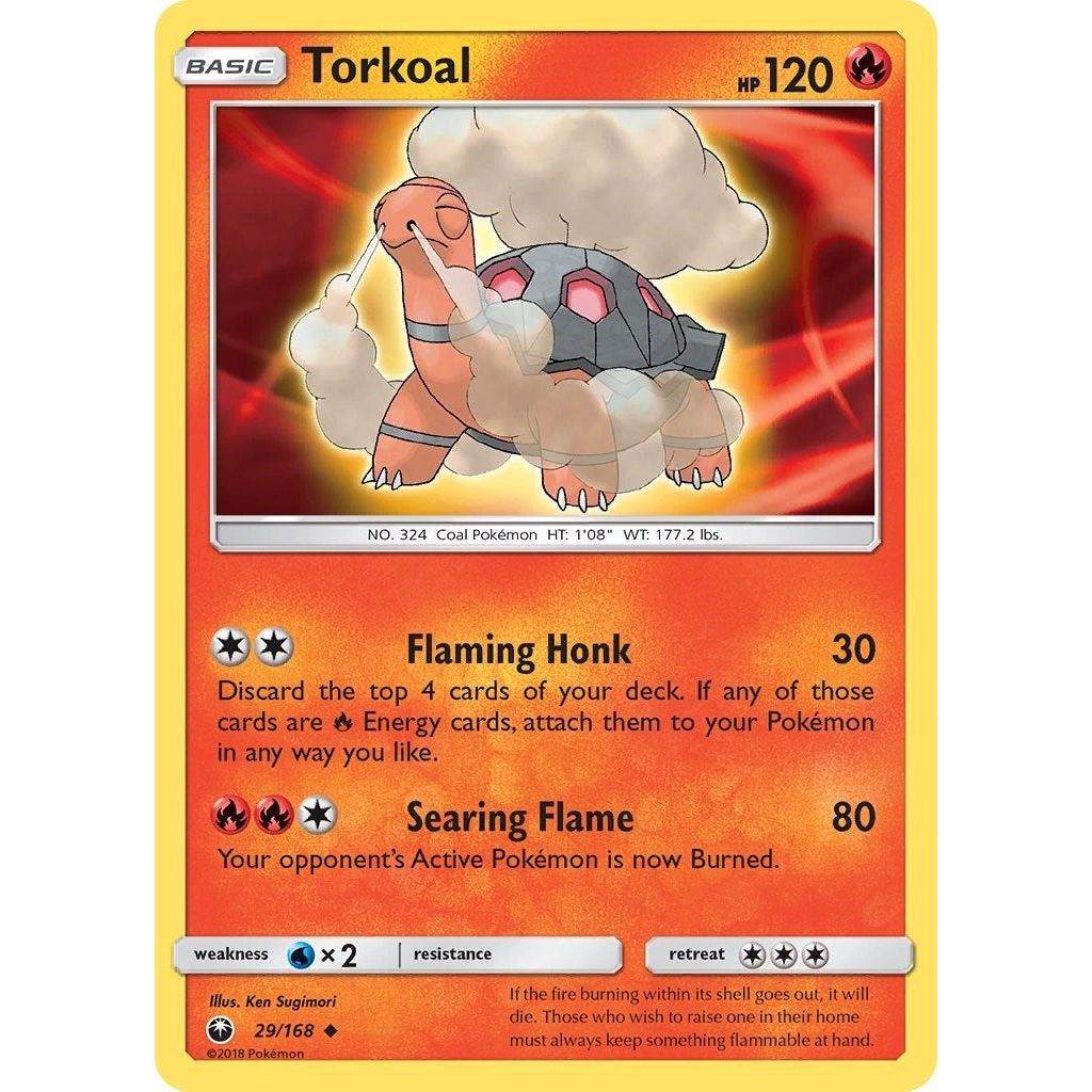 Image for Torkoal (29/168) (CES) - Pokemon