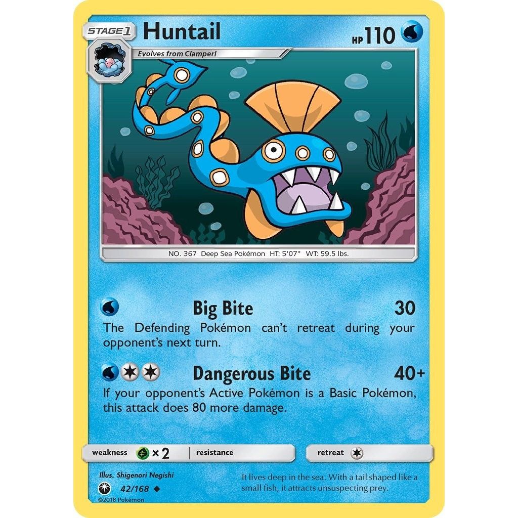Image for Huntail (42/168) (CES) - Pokemon