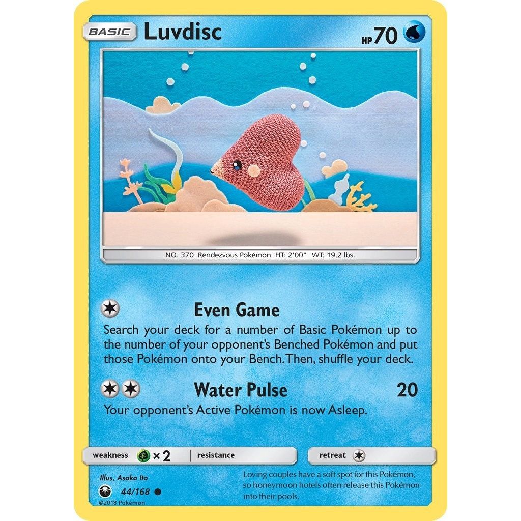 Image for Luvdisc (44/168) (CES) - Pokemon