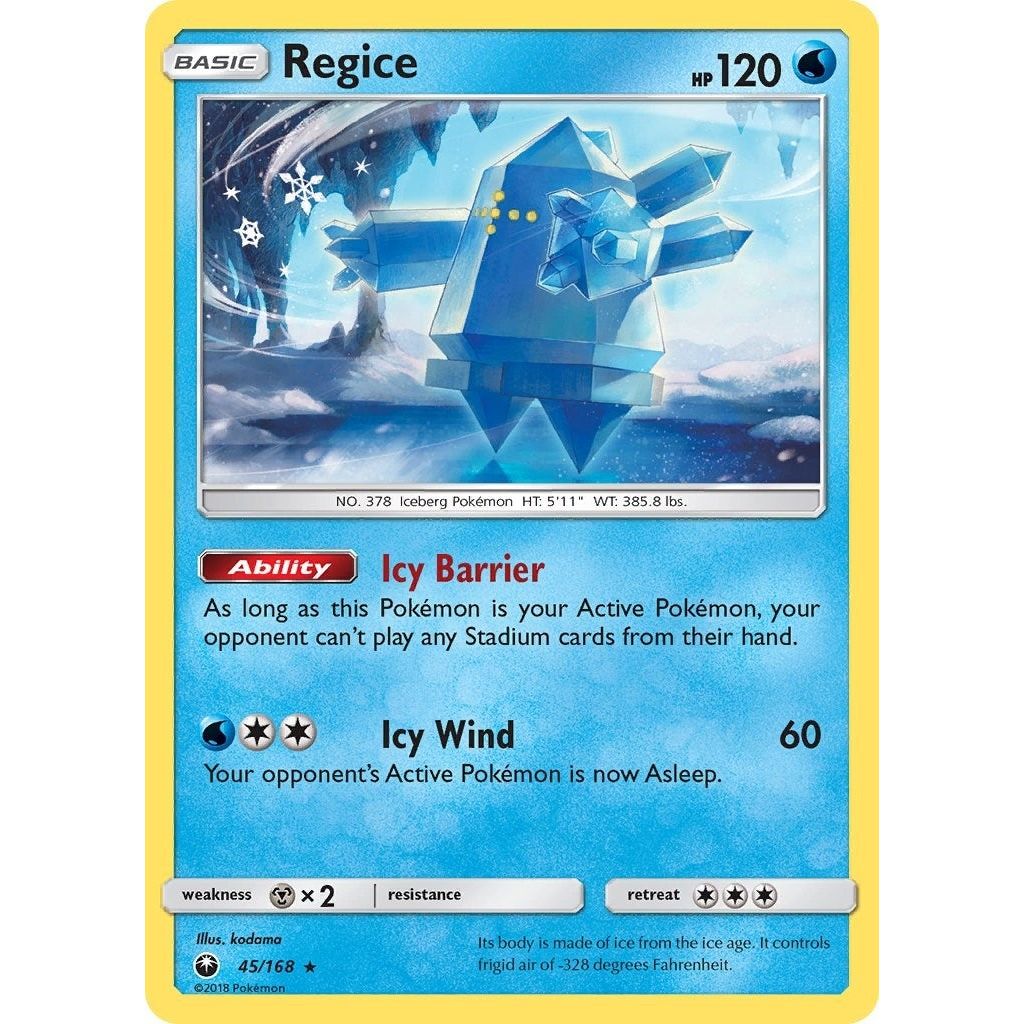 Image for Regice (45/168) (CES) - Pokemon