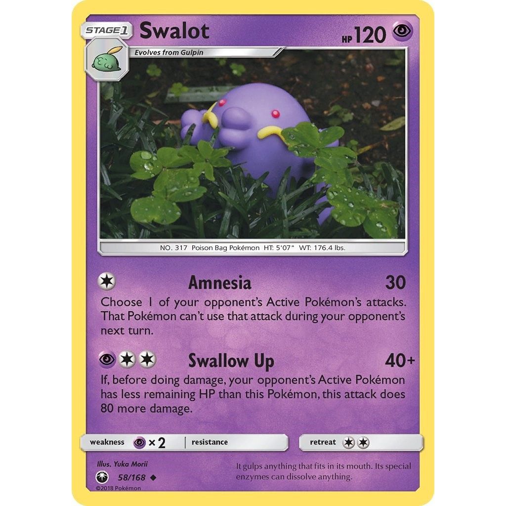 Image for Swalot (58/168) (CES) - Pokemon