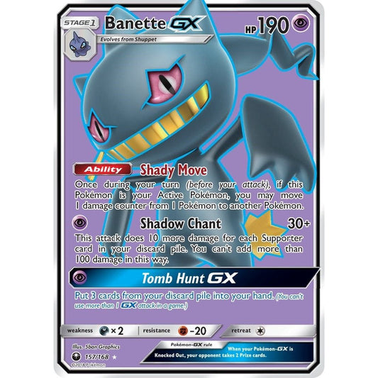 Image for Banette GX (Full Art) (157/168) (CES) - Pokemon