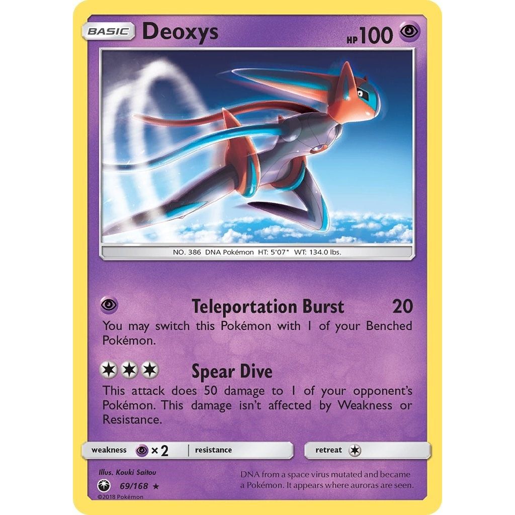 Image for Deoxys (69) (69/168) (CES) - Pokemon