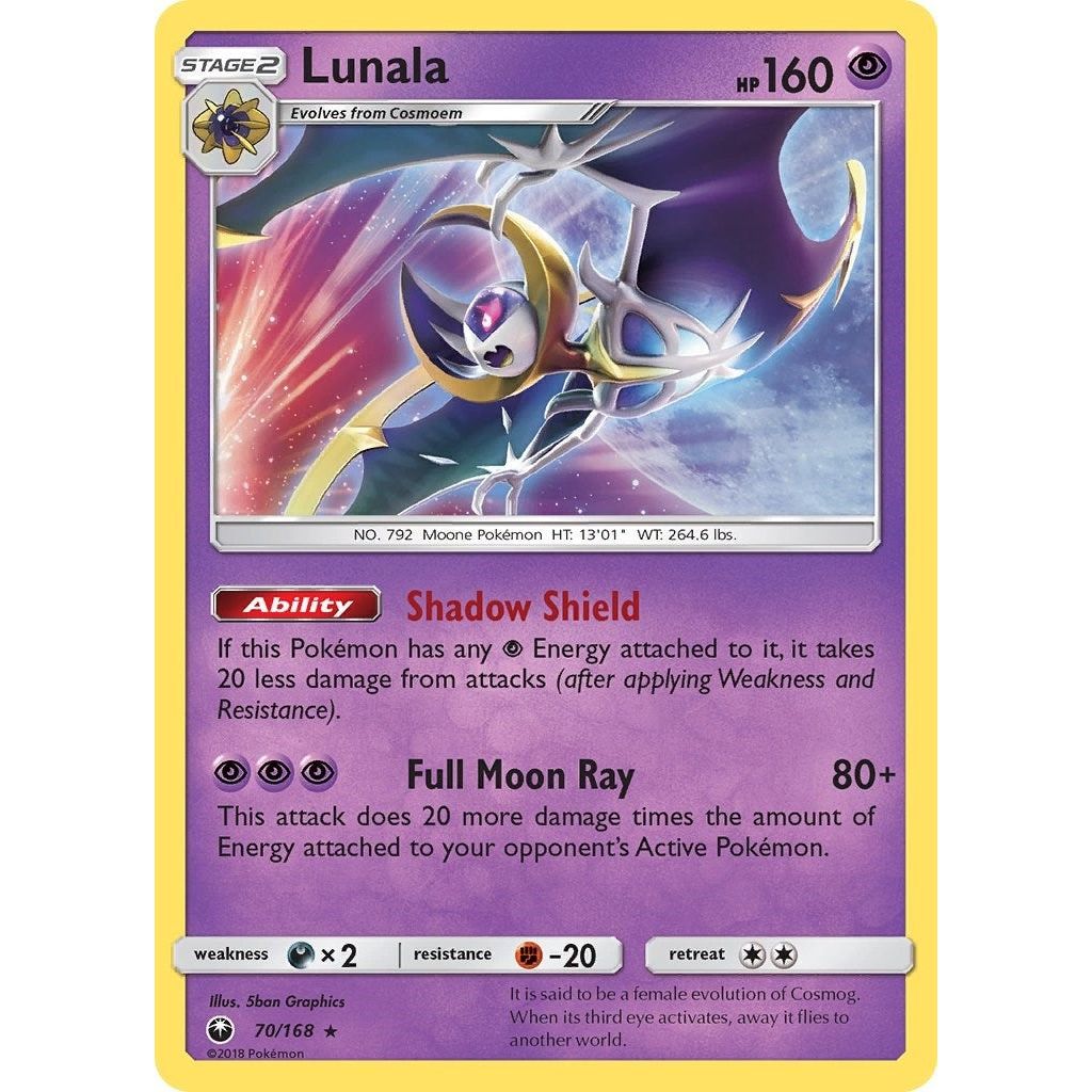 Image for Lunala (70/168) (CES) - Pokemon