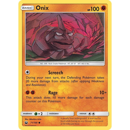 Image for Onix (71/168) (CES) - Pokemon