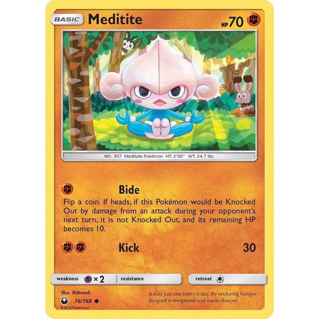 Image for Meditite (76/168) (CES) - Pokemon