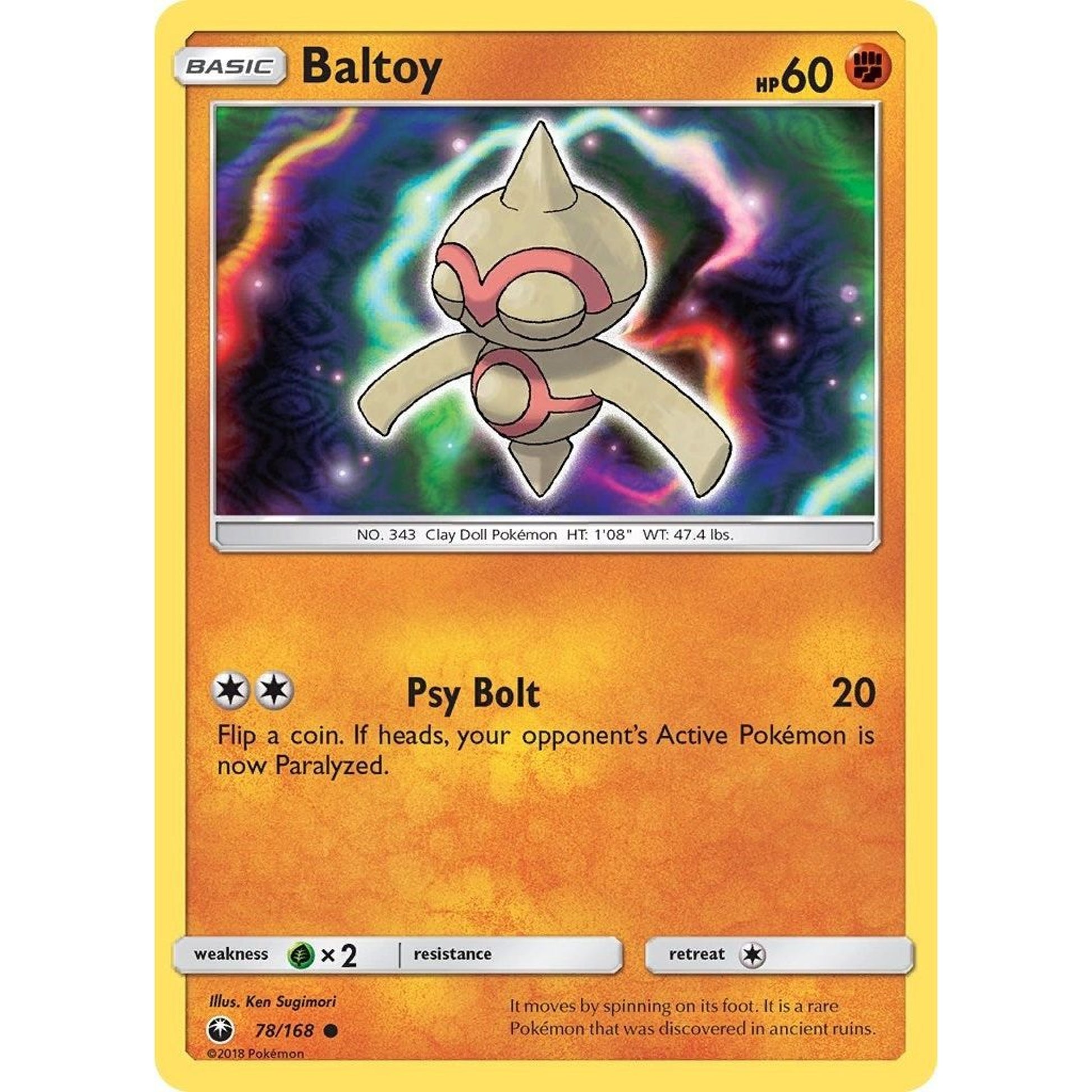 Image for Baltoy (78/168) (CES) - Pokemon