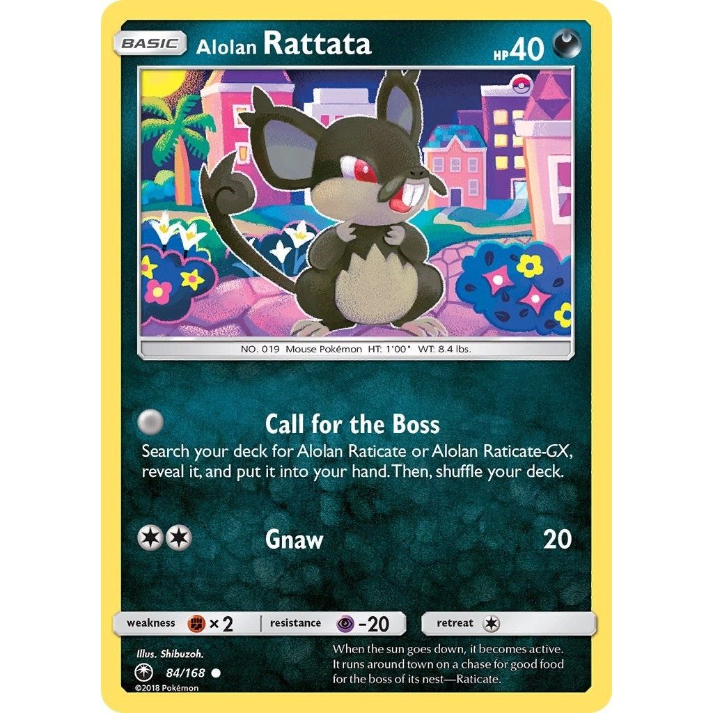 Image for Alolan Rattata (84/168) (CES) - Pokemon