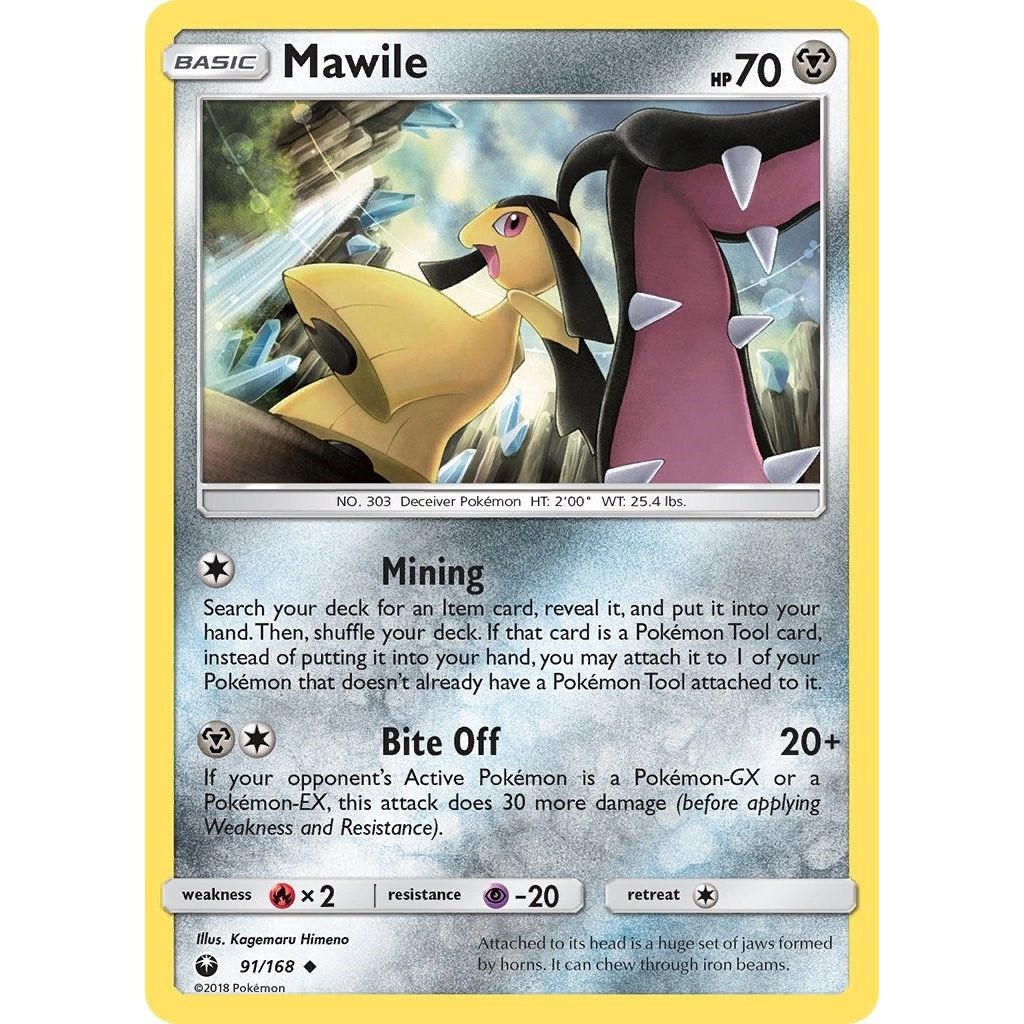 Image for Mawile (91/168) (CES) - Pokemon