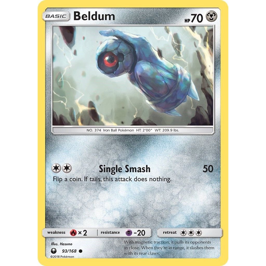 Image for Beldum (93) (93/168) (CES) - Pokemon