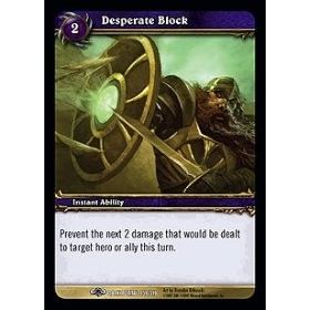 Image for Desperate Block - WoW
