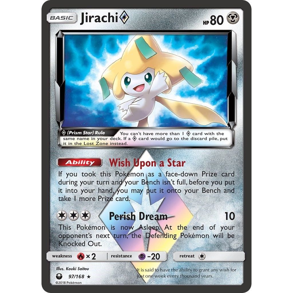 Image for Jirachi Prism Star (97/168) (CES) - Pokemon
