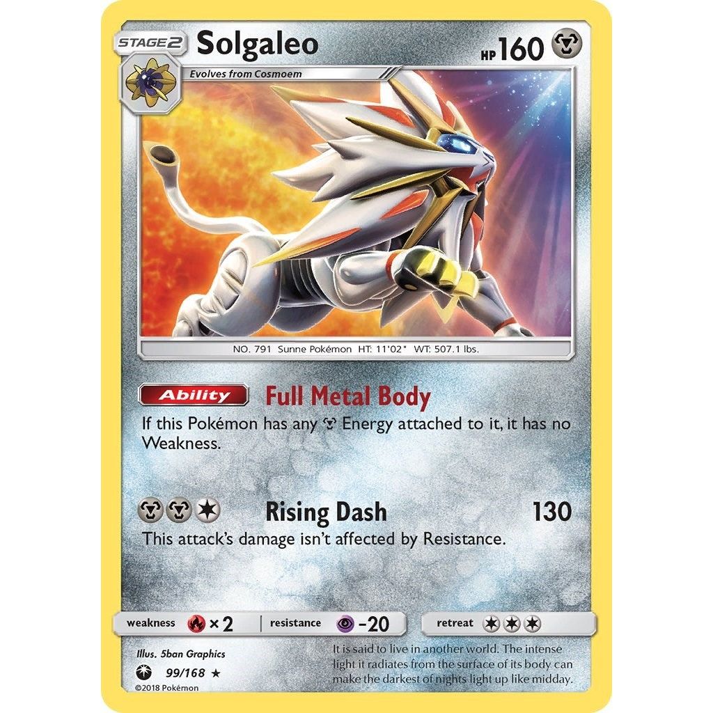 Image for Solgaleo (99/168) (CES) - Pokemon