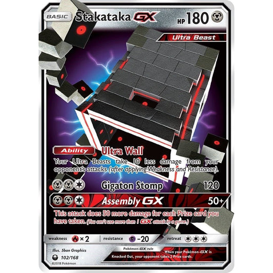Image for Stakataka GX (102/168) (CES) - Pokemon