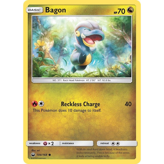 Image for Bagon (104) (104/168) (CES) - Pokemon