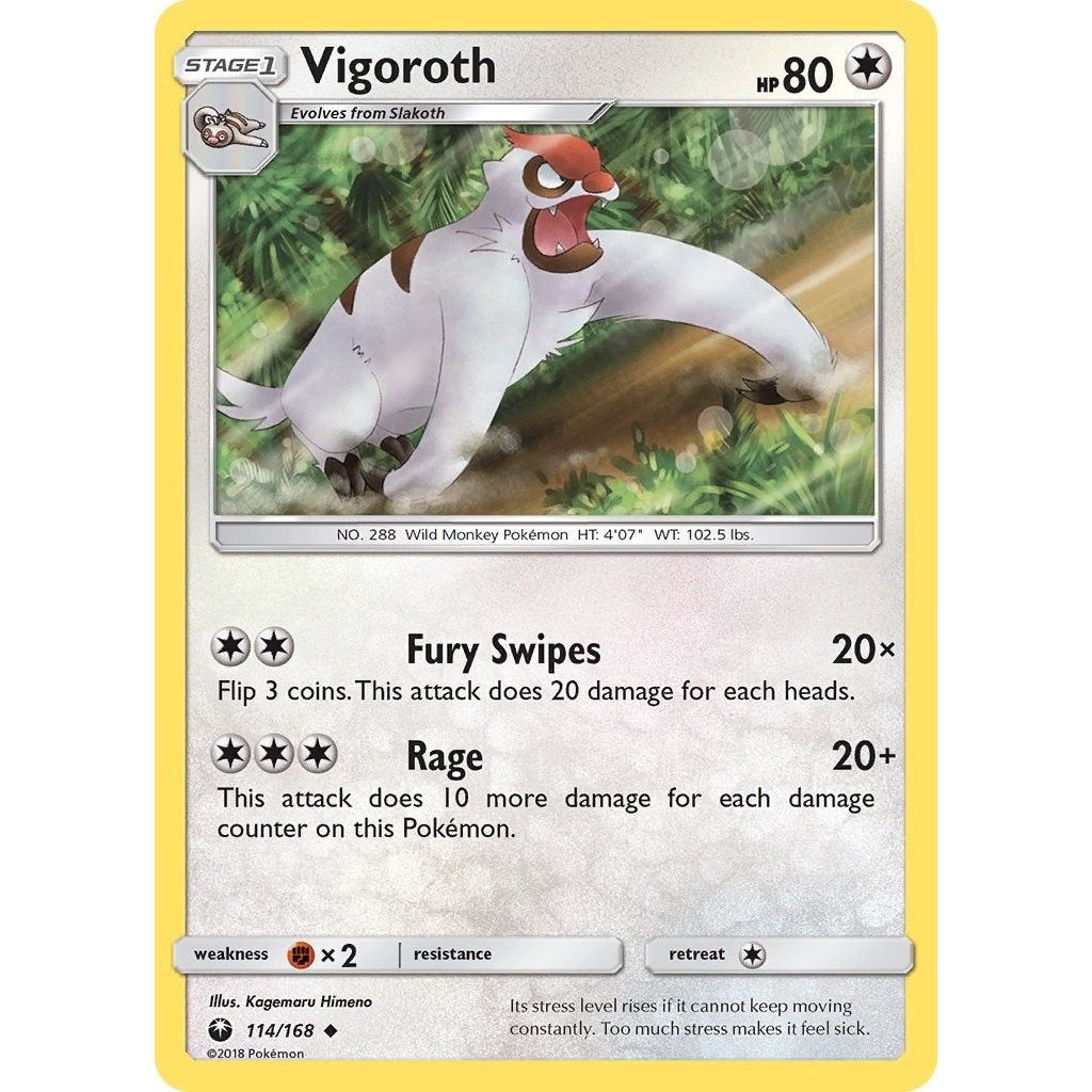 Image for Vigoroth (114/168) (CES) - Pokemon