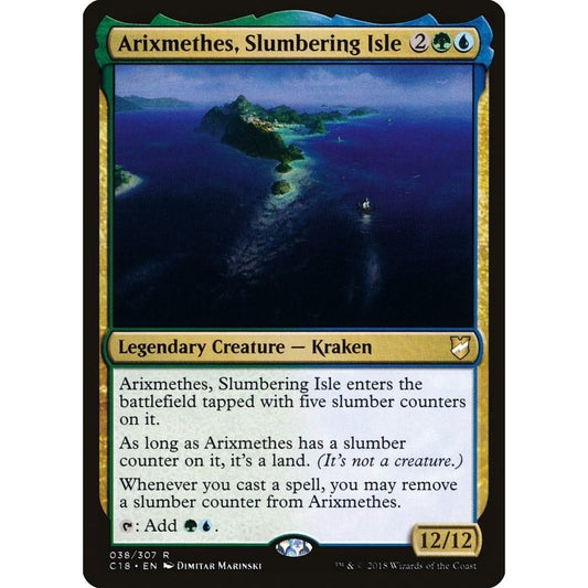 Image for Arixmethes, Slumbering Isle (38) (C18) - Magic: The Gathering