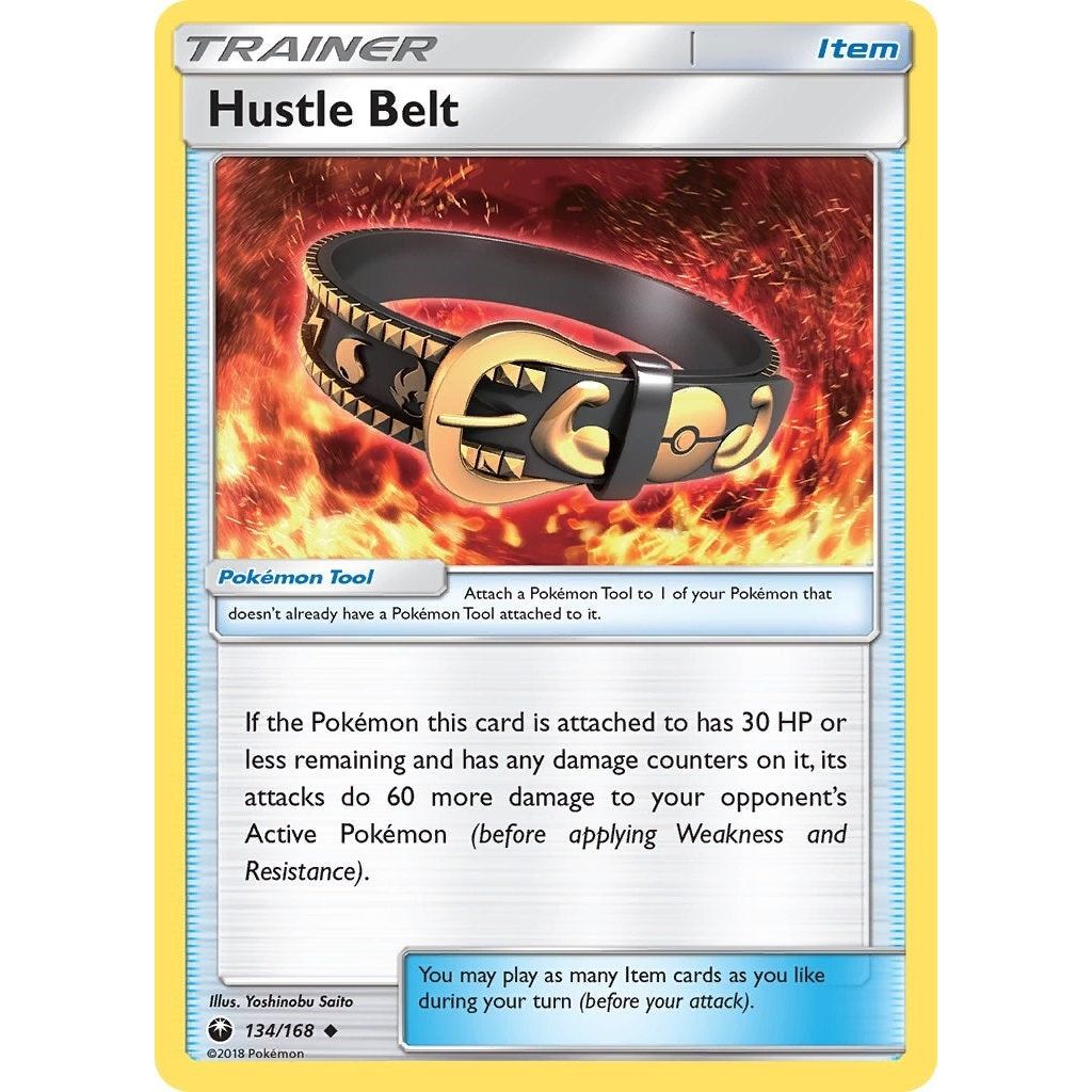 Image for Hustle Belt (134/168) (CES) - Pokemon