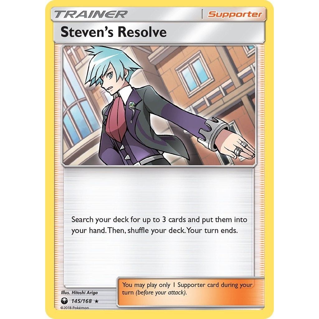 Image for Steven's Resolve (145/168) (CES) - Pokemon