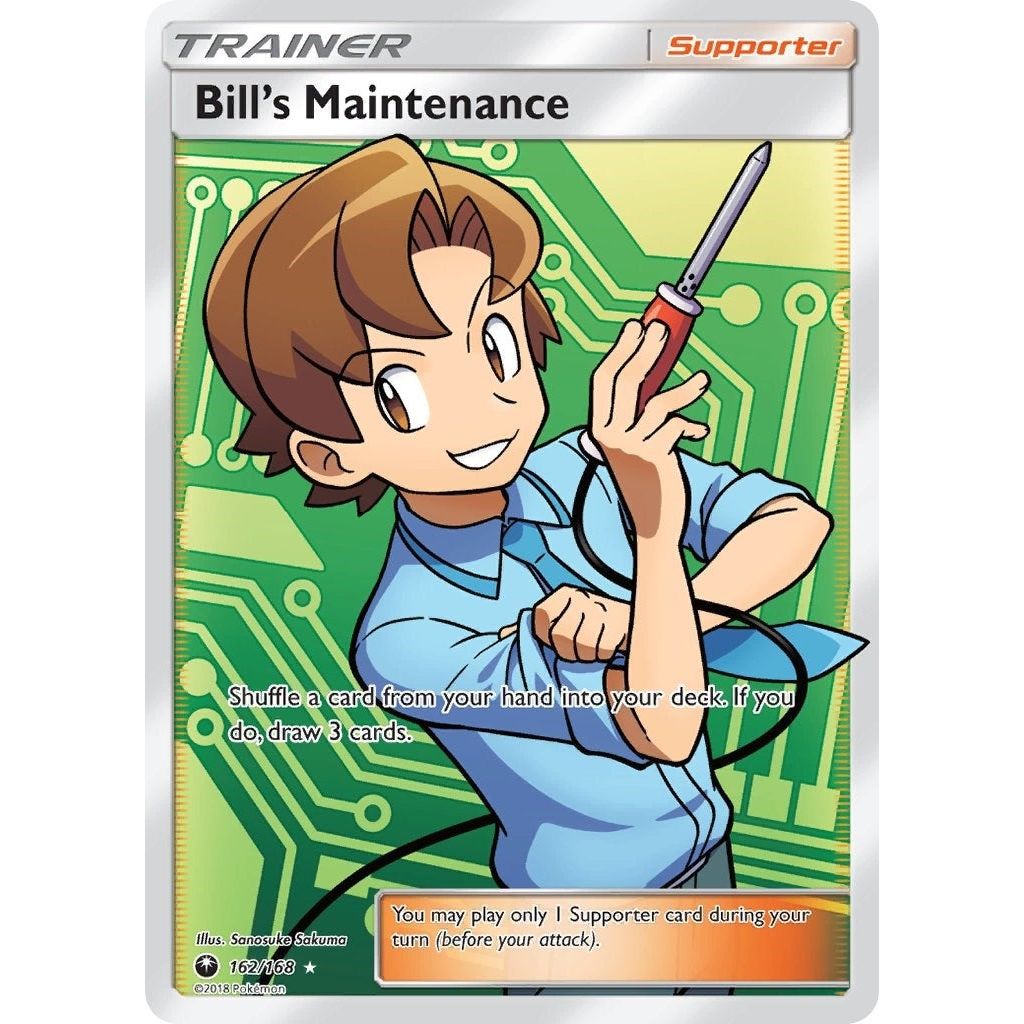 Image for Bill's Maintenance (Full Art) (162/168) (CES) - Pokemon