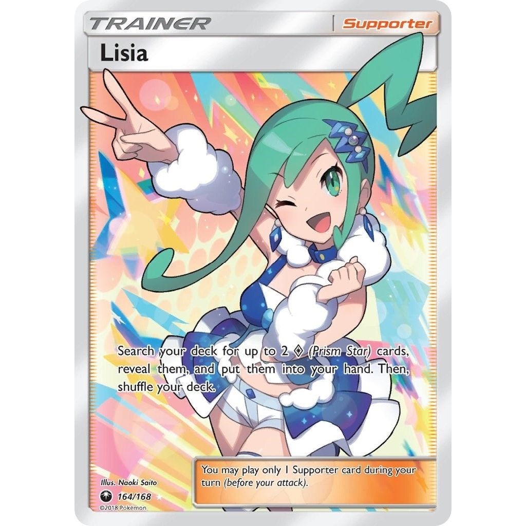 Image for Lisia (Full Art) (164/168) (CES) - Pokemon