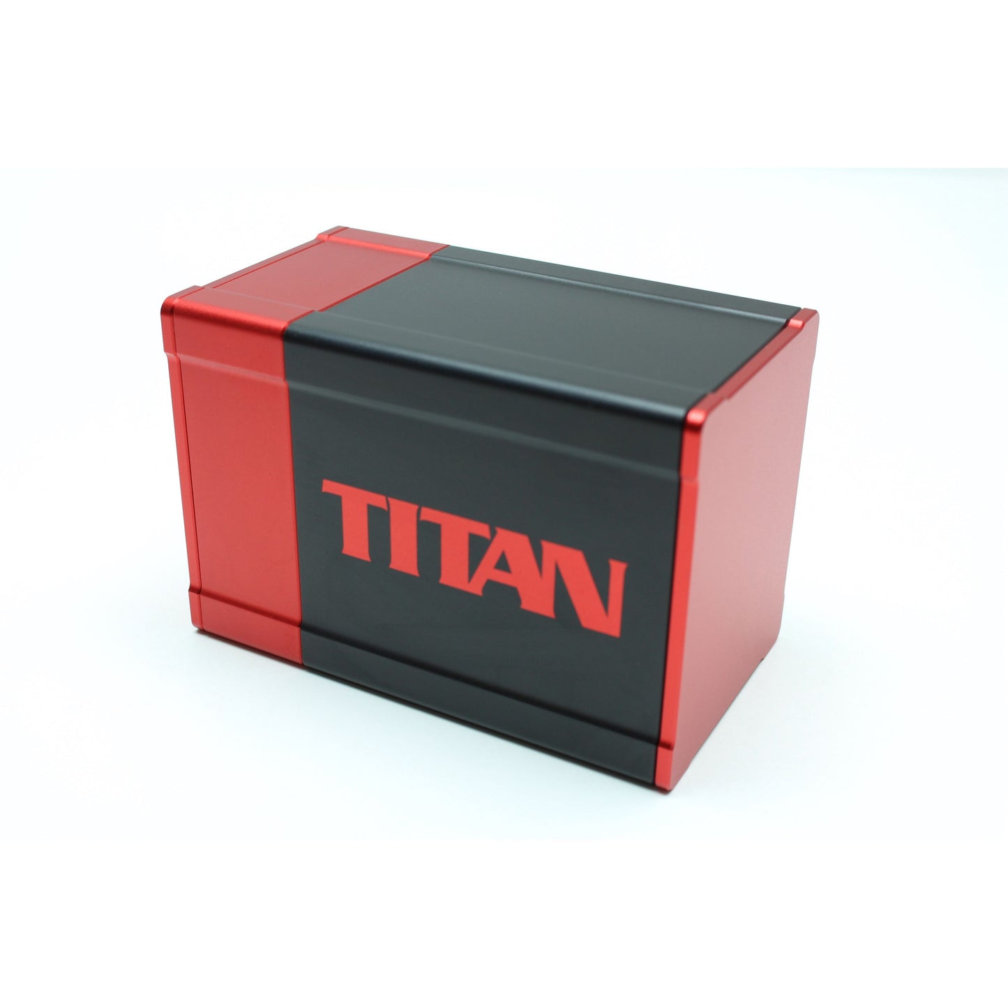 Image for TITAN Deck Box - Red - Deck Boxes