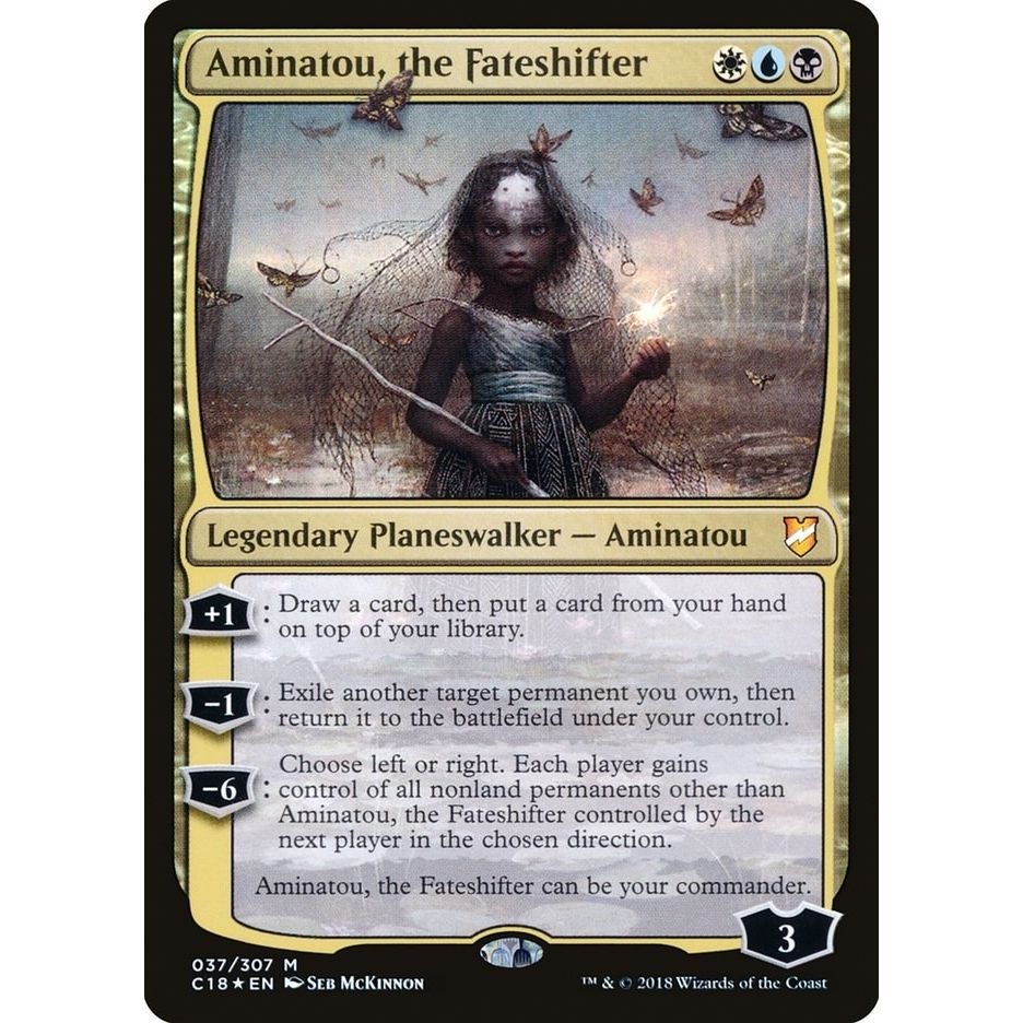 Image for Aminatou, the Fateshifter (37) (C18) - Magic: The Gathering