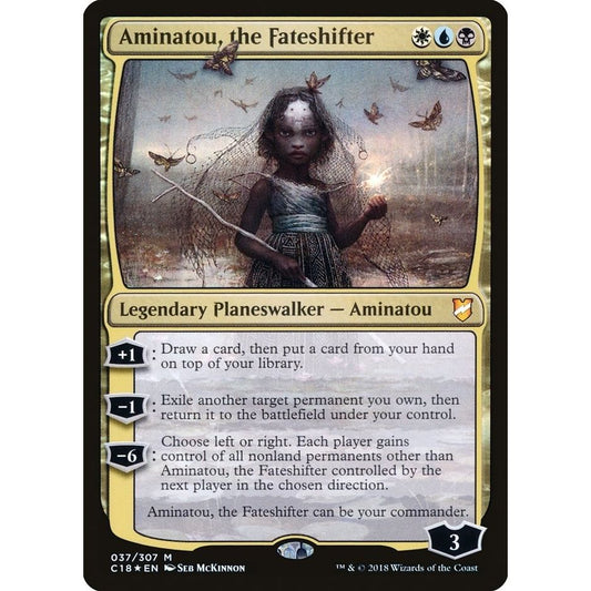 Image for Aminatou, the Fateshifter (37) (C18) - Magic: The Gathering