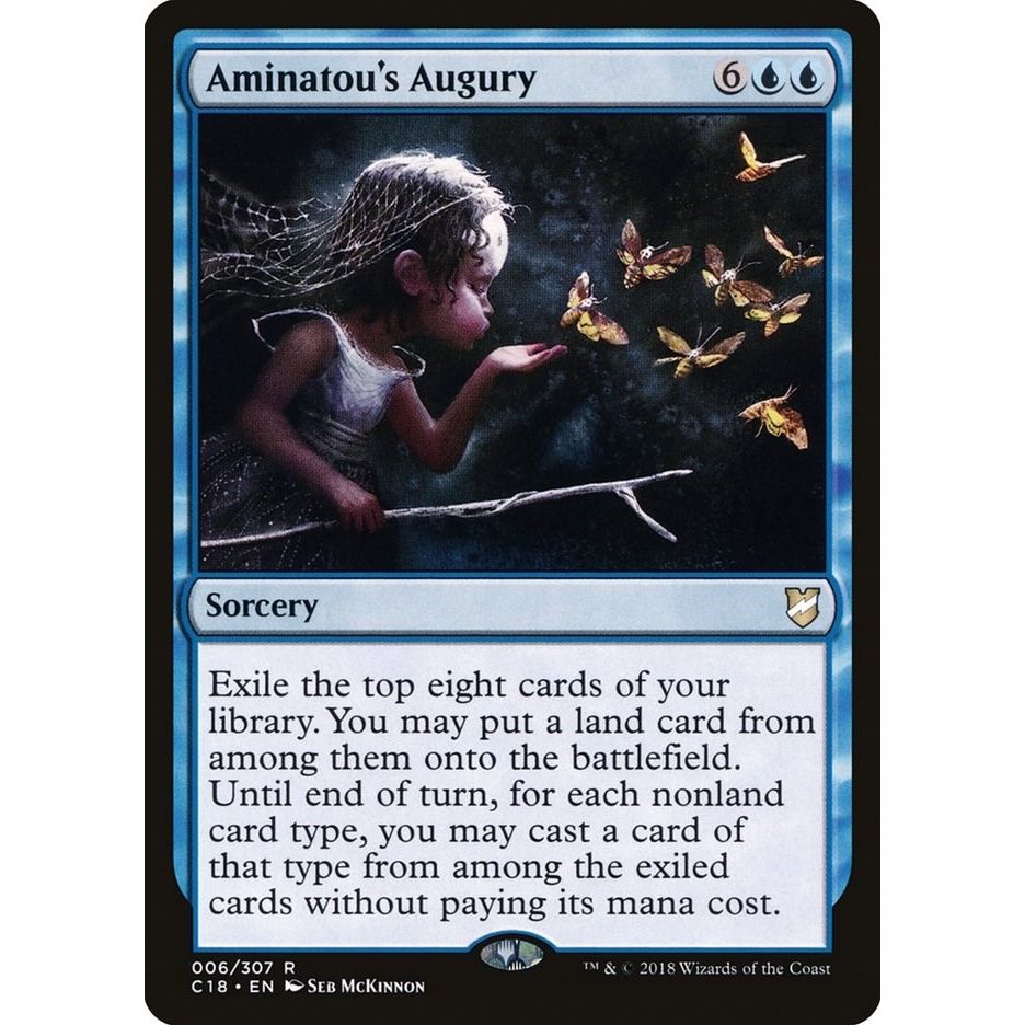 Image for Aminatou's Augury (6) (C18) - Magic: The Gathering