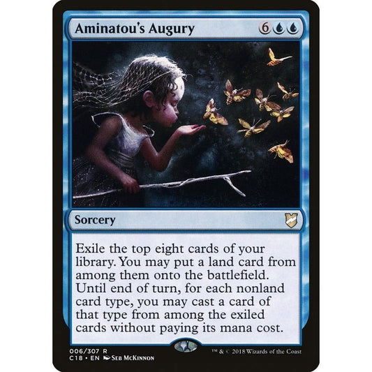 Image for Aminatou's Augury (6) (C18) - Magic: The Gathering