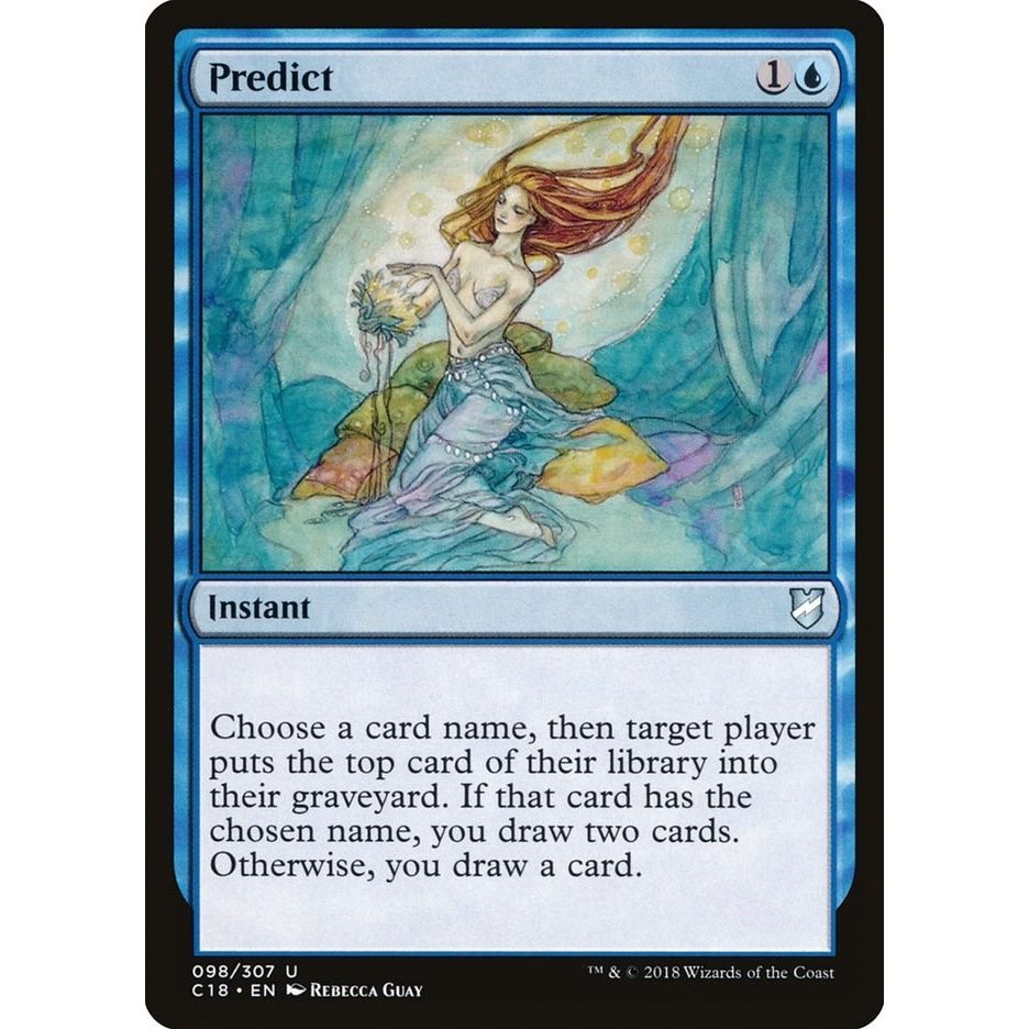 Image for Predict (98) (C18) - Magic: The Gathering