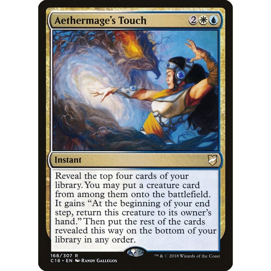 Image for Aethermage's Touch (168) (C18) - Magic: The Gathering