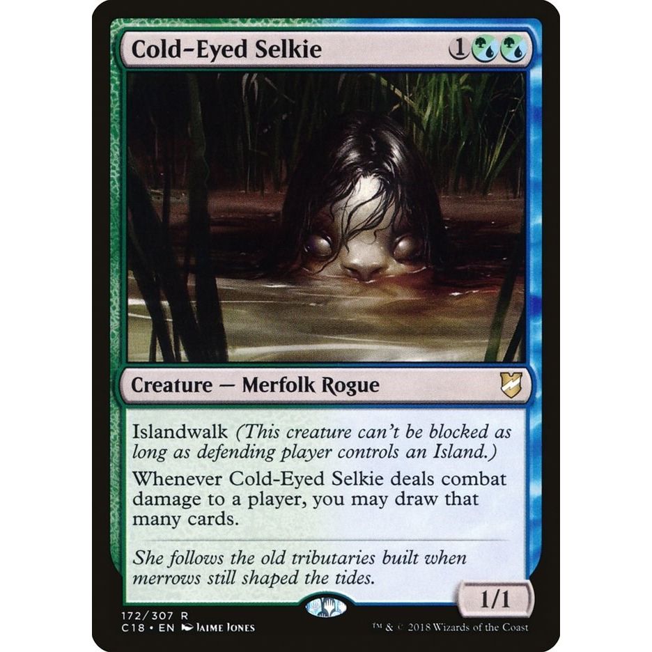 Image for Cold-Eyed Selkie (172) (C18) - Magic: The Gathering