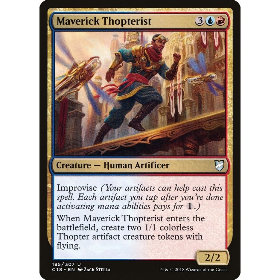 Image for Maverick Thopterist (185) (C18) - Magic: The Gathering